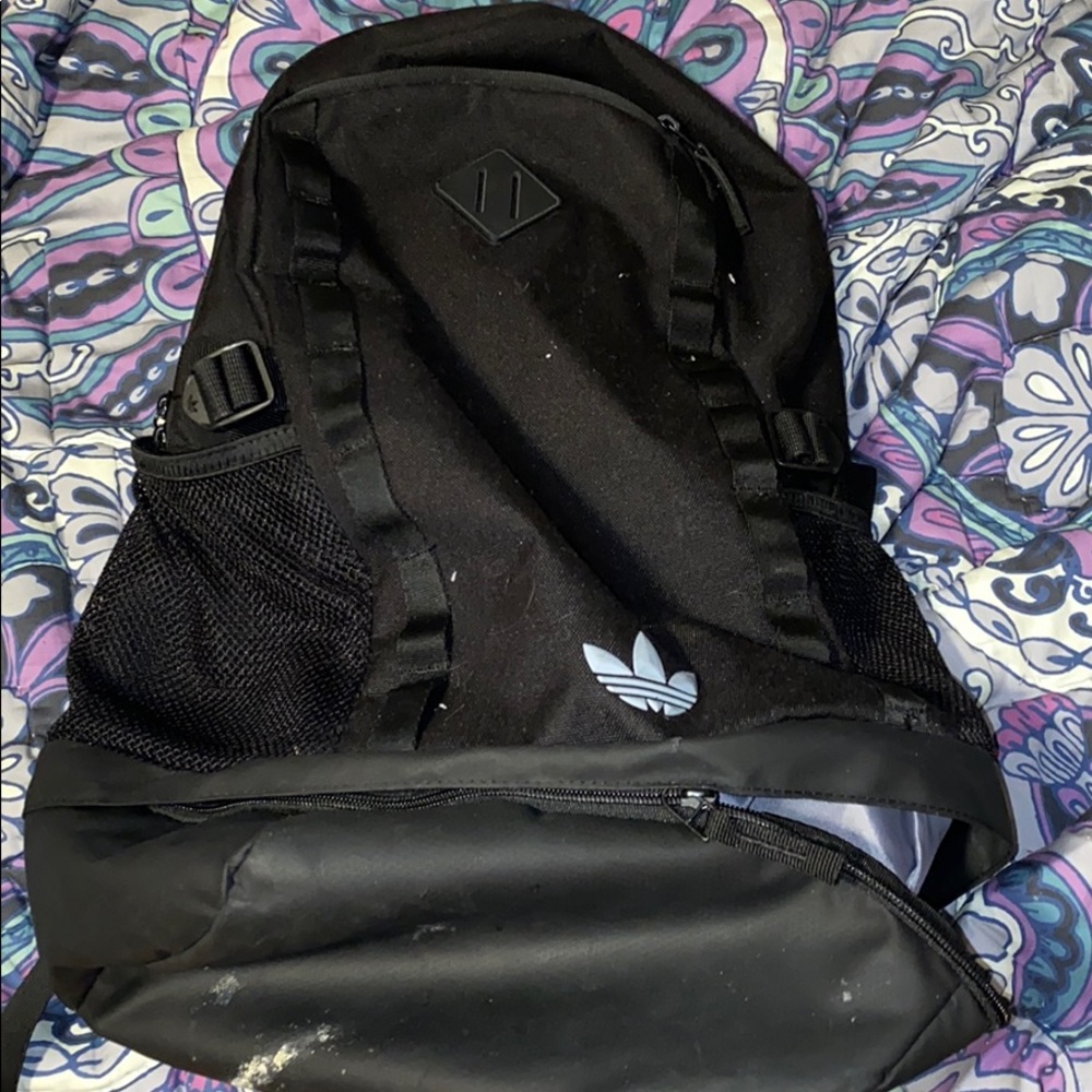 Black adidas book bag